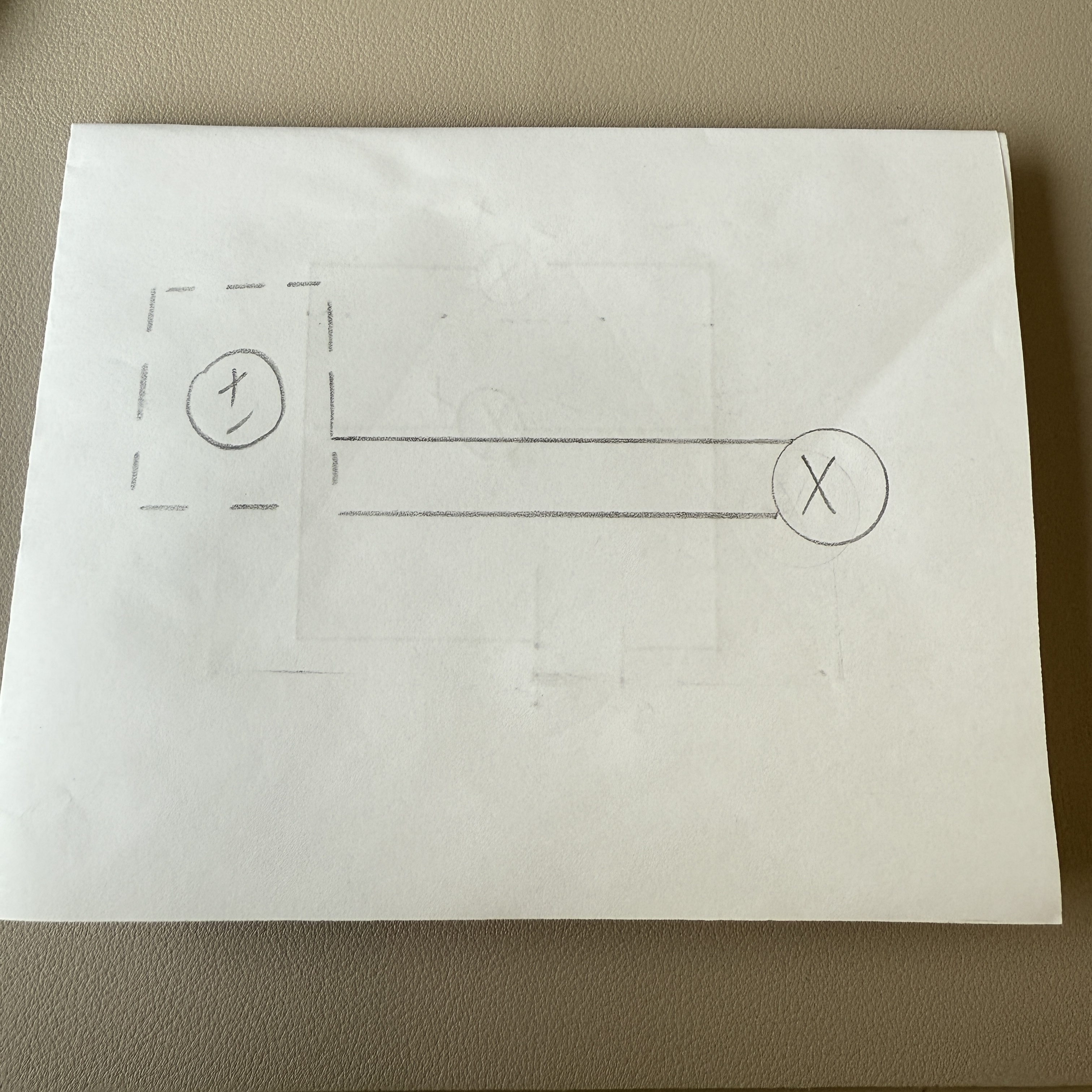 I created a basic circuit diagram featuring a battery and an LED, outlining a clear and simple connection layout.