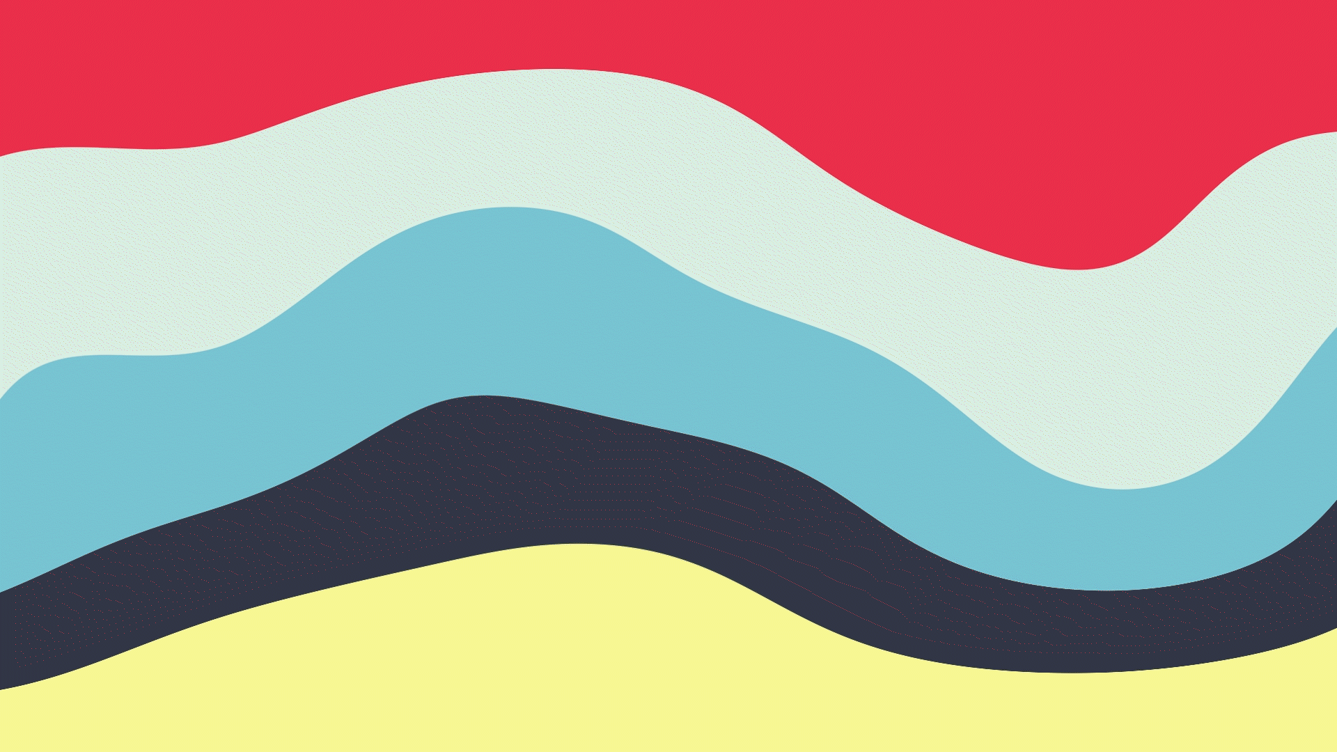 Undulating waves capture the fizz and movement of a can opening, adding an organic feel.      